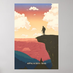 Appalachian Trail Travel Poster