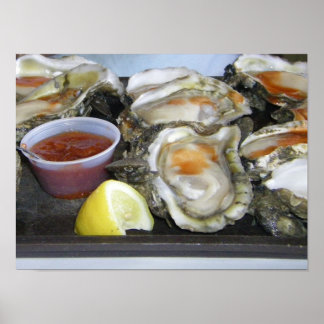 Appalachicola oysters poster