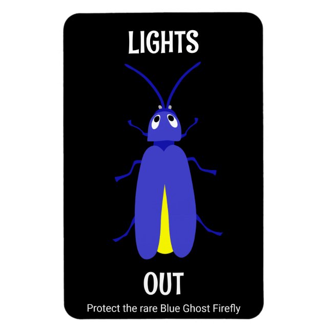 Appalacian Lightning Bug Magnet (Vertical)