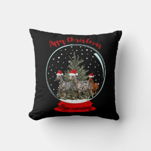 Appaloosa Christmas Cushion