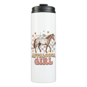 Appaloosa Girl Vintage Horse Western T-Shirt Desig Thermal Tumbler