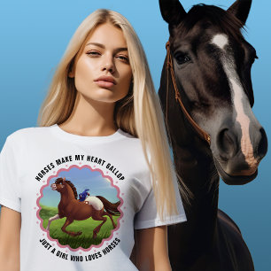 Appaloosa Horse Bluebird Customisable T-Shirt