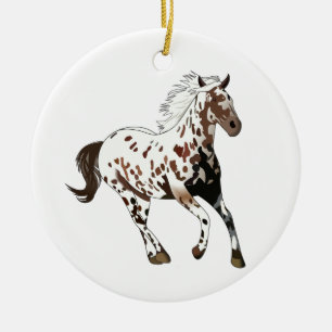 Appaloosa Horse Ceramic Ornament