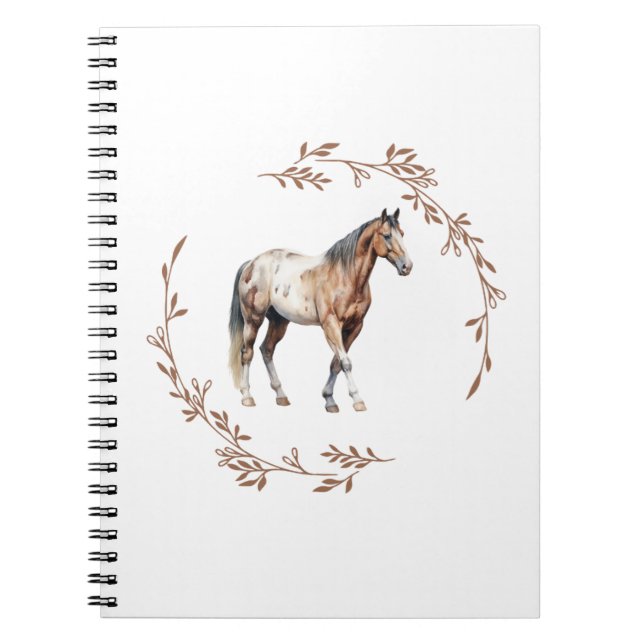 Appaloosa Horse Notebook (Front)