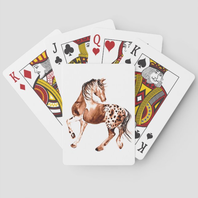 Appaloosa Horse Playing Cards (Back)