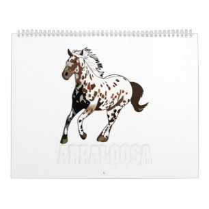 appaloosa Horse Pony equine Gift Calendar