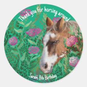 Appaloosa Horse Rose Sticker