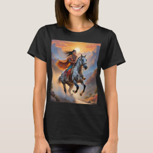 Appaloosa Horse Watercolor Leopard T-Shirt