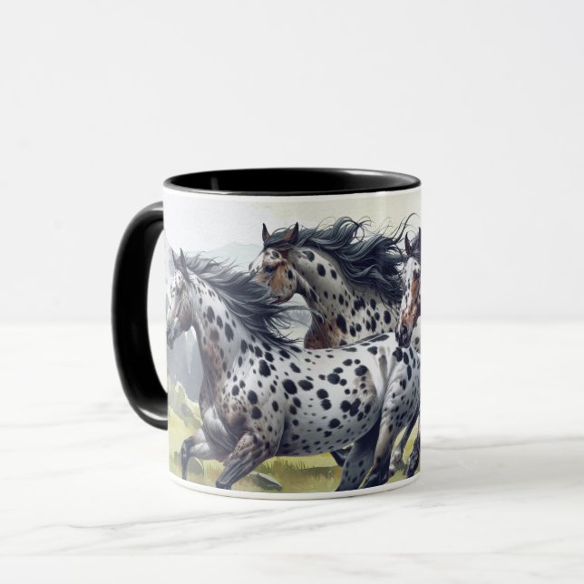 Appaloosa Horses Mug (Front Left)