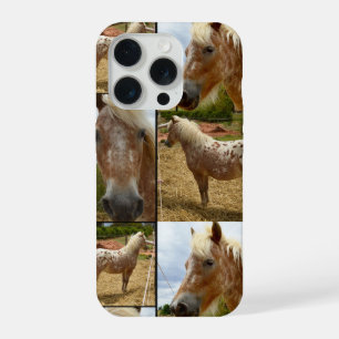 Appaloosa Horses Photo Collage, iPhone 15 Pro Case