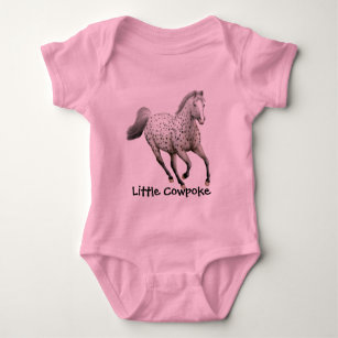 Appaloosa Little Cowpoke Customisable Infant Shirt