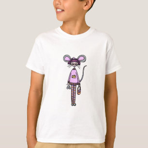 Apparel, Cute Girl Mouse Costume T-Shirt