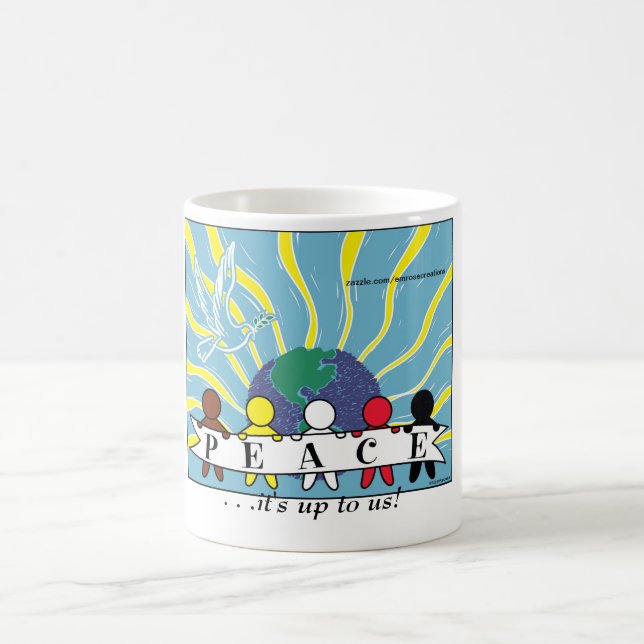 APPAREL, ETC:  WORLD PEACE MUG (Center)