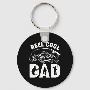 Apparel Funny Fishing Reel Cool Dad Fathers Day Key Ring
