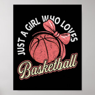 Apparel Funny Just A Girl Who Loves Sketll Poster