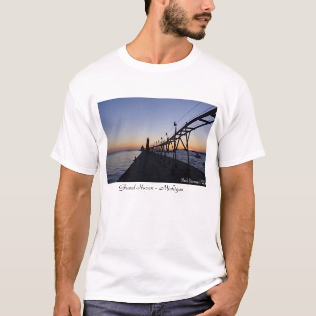 Apparel - Grand Haven - Michigan  T-Shirt (Front)