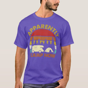 Apparently I Camp Now Outrravel Nature Lover boy T-Shirt