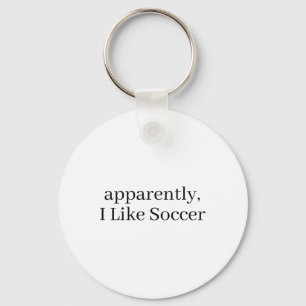 Apparently, I Like Soccer, Soccer Player, Soccer S Key Ring