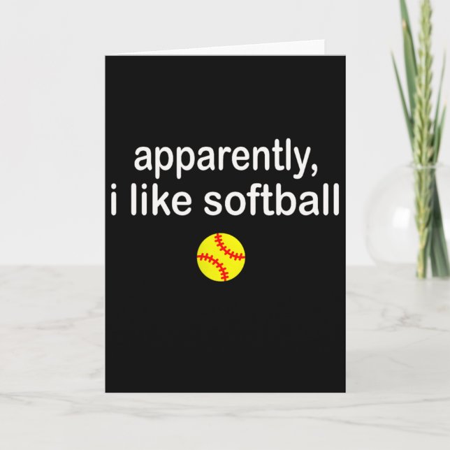 Apparently I Like Softll _2  Card (Front)