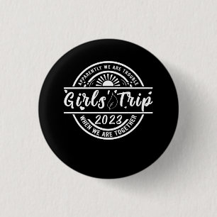Apparently We Are Trouble When We Are Together Gir 3 Cm Round Badge