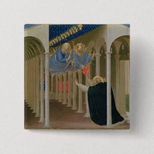 Apparition of SS. Peter and Paul to St. 15 Cm Square Badge