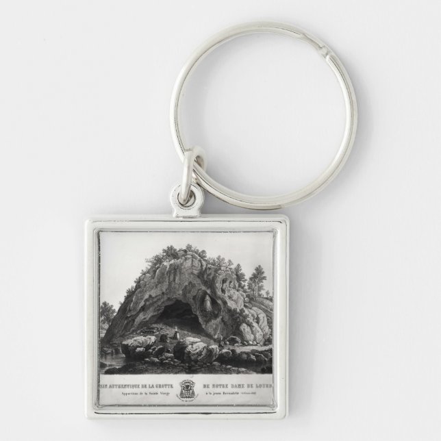 Apparition of the Virgin Mary Key Ring (Front)