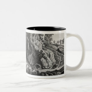 Apparition of the Virgin Mary Two-Tone Coffee Mug