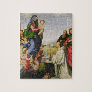 Apparition of the Virgin to St. Bernard, 1504-07 ( Jigsaw Puzzle