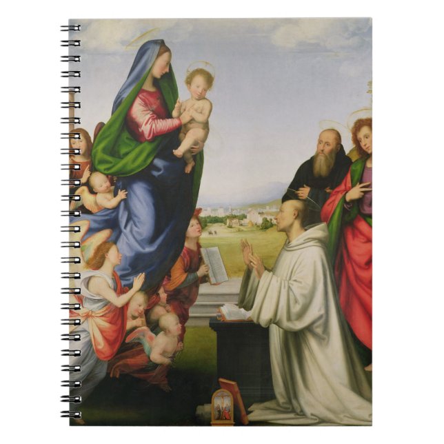 Apparition of the Virgin to St. Bernard, 1504-07 ( Notebook (Front)