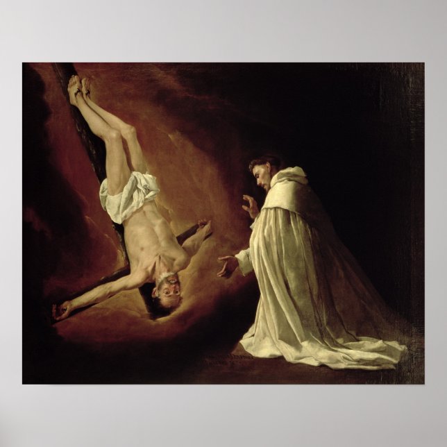 Appearance of St. Peter to St. Peter Nolasco Poster (Front)