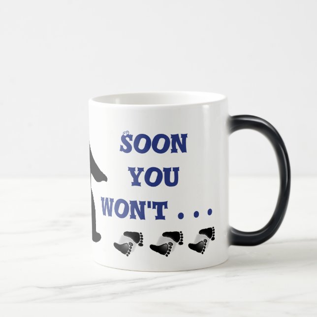 Appearing and Disappearing Bigfoot Mug! Magic Mug (Right)