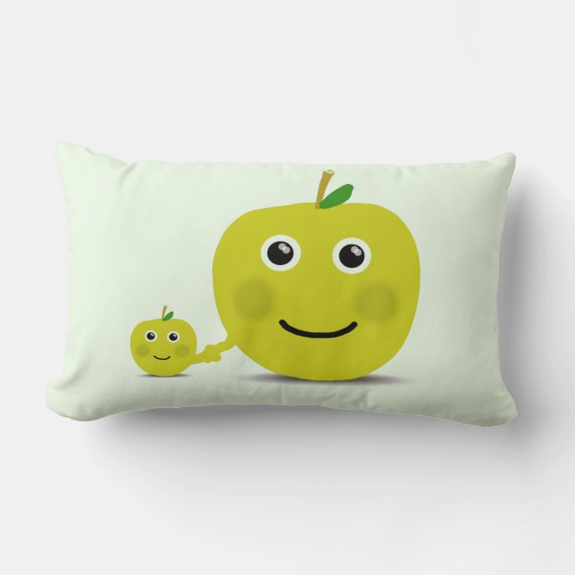 Appel vriendjes lumbar cushion (Front)
