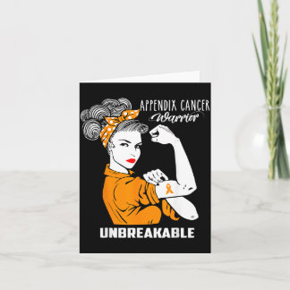 Appendix Cancer Awareness Card