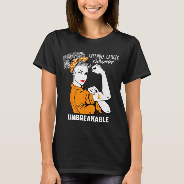 Appendix Cancer Awareness T-Shirt (Front)