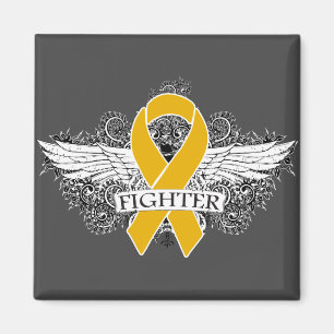 Appendix Cancer Fighter Wings Magnet