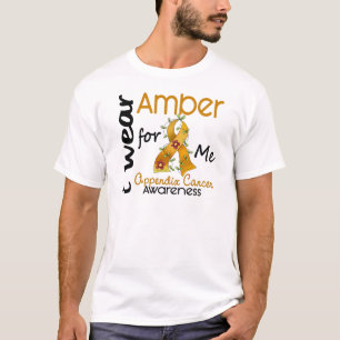 Appendix Cancer I Wear Amber For Me 43 T-Shirt