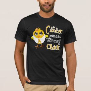 Appendix Cancer Picked The Wrong Chick T-Shirt