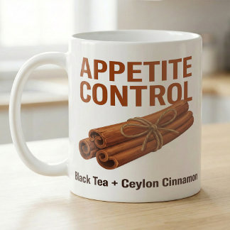 Appetite Control Cinnamon Tea Reminder Coffee Mug