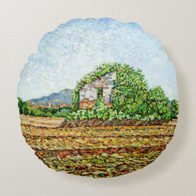 Appia Antica House Round Cushion (Front)