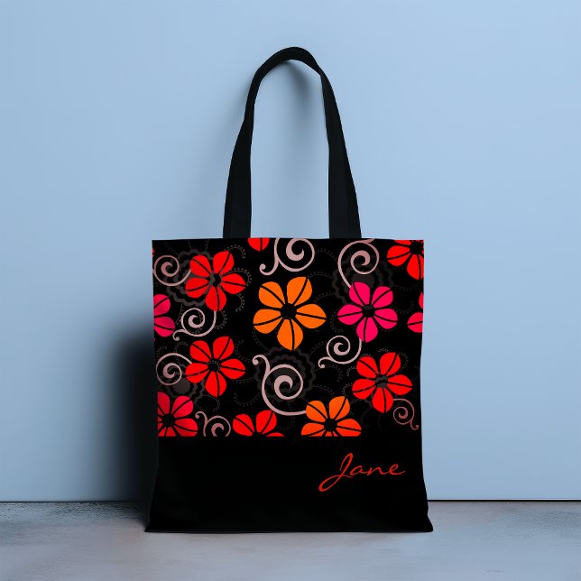 Applause Flower Personalised Tote Bag (Creator Uploaded)