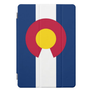 Apple 10.5" iPad Pro with flag of Colorado, USA. iPad Pro Cover