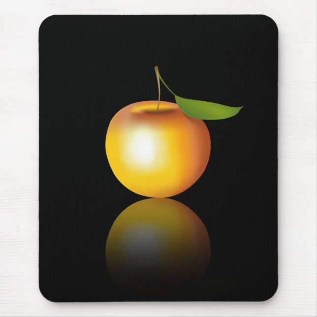 Apple 3-d mouse pad (Front)