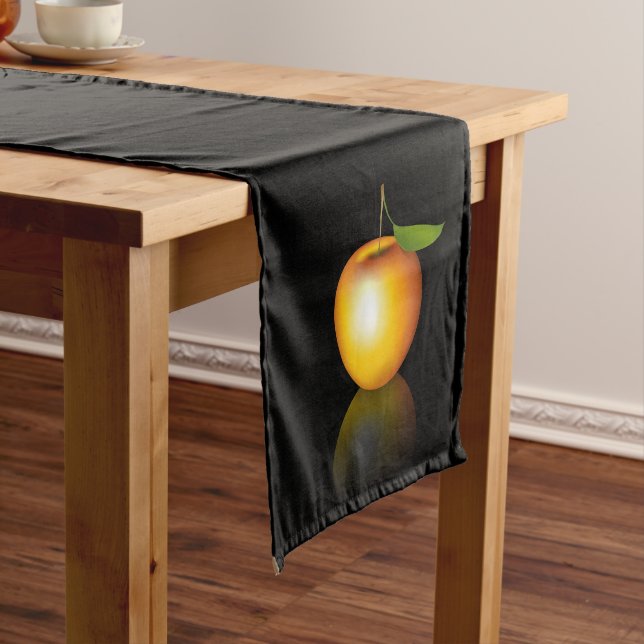 Apple 3-d short table runner (In Situ)