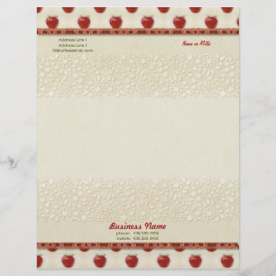 Apple A Day Personalised Letterhead
