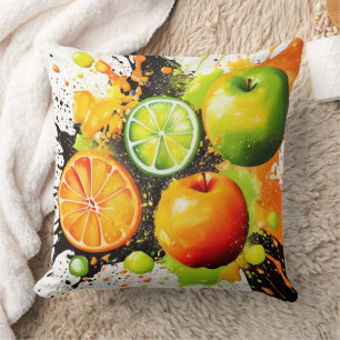 Apple and Citrus Burst Cushion
