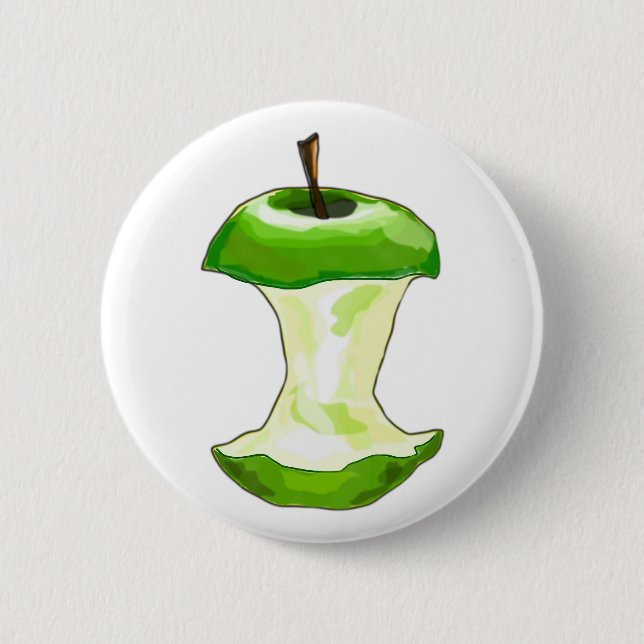 apple apple casing apple apple apple 6 cm round badge (Front)