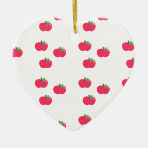 apple apples fruit food vine custom personalise ceramic tree decoration