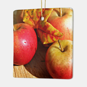 apple apples fruit food vine custom personalise ceramic tree decoration