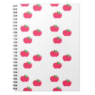 apple apples fruit food vine custom personalise notebook