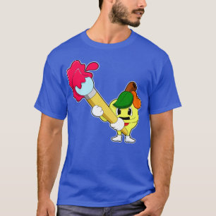 Apple as Painter with Paint brush T-Shirt